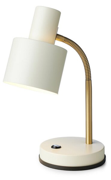 Stolové Lampa Halo Design, Béžová, Obývacia izba, Kov