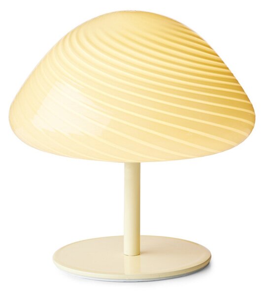 Stolové Lampa Halo Design, Béžová, Obývacia izba, Sklo