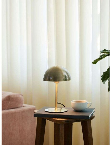 Stolové Lampa Halo Design, Hnedá / Hrdzavá, Obývacia izba, Kov