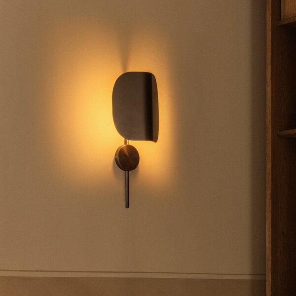 Nástenná lampa Wing, Polished Aluminium – Audo Copenhagen