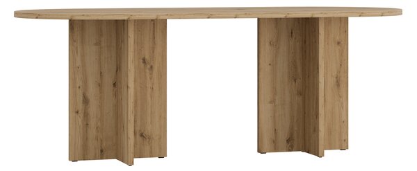 Jedálenský stôl Loen 203x90 - dub artisan