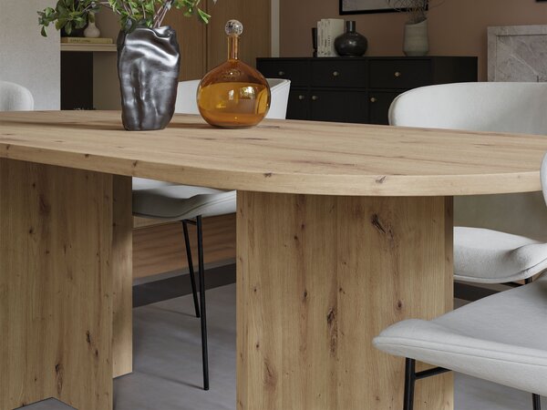Jedálenský stôl Loen 203x90 - dub artisan