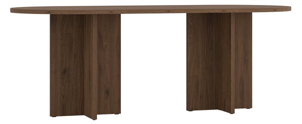 Jedálenský stôl Loen 203x90 - orech okapi