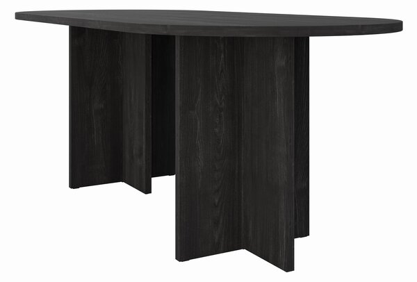 Jedálenský stôl Loen 203x90 - čierna