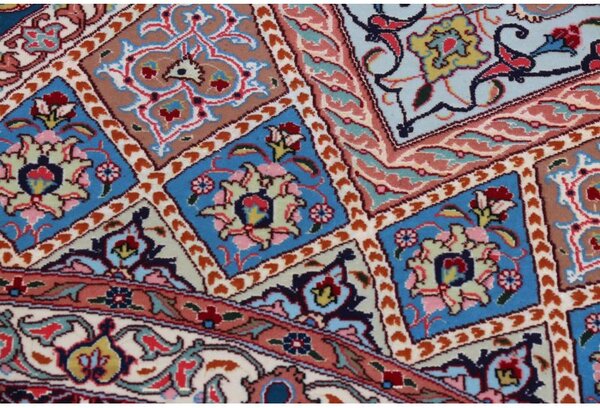 Investičný perzský koberec Tabriz 50 raj Ghombad 2,40 x 3,40 m