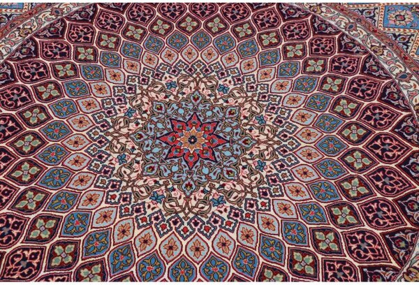 Investičný perzský koberec Tabriz 50 raj Ghombad 2,40 x 3,40 m