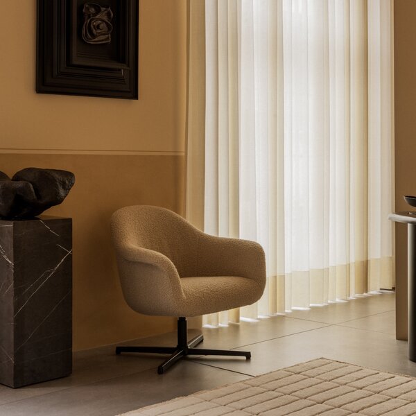 Kreslo Harbour, Polished / Logan Haze – Audo Copenhagen
