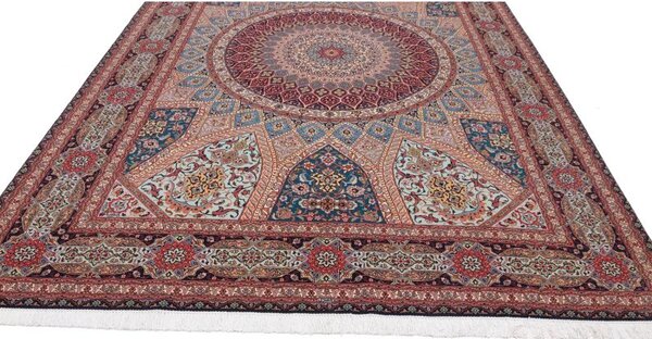 Investičný perzský koberec Tabriz 50 raj Ghombad 2,40 x 3,40 m