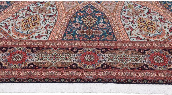 Investičný perzský koberec Tabriz 50 raj Ghombad 2,40 x 3,40 m