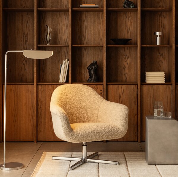 Kreslo Harbour, Polished / Logan Haze – Audo Copenhagen