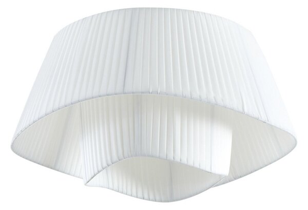Stropné Lampa Lindby, Eryndor, stmievateľné, Biela, Obývacia izba, Tkanina / Textil