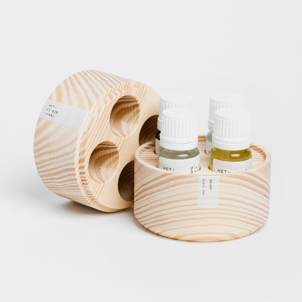Set vôní do sauny Hetkinen 4x10ml, darčekový box
