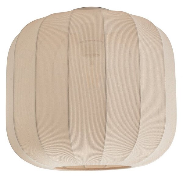 Stropné Lampa Lindby, Helin, stmievateľné, Béžová, Jedáleň, Tkanina / Textil, Škandinávsky