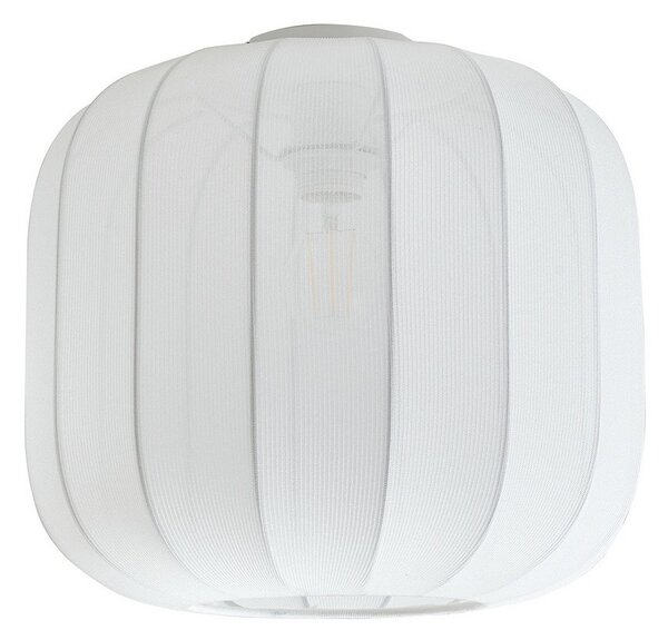 Stropné Lampa Lindby, Helin, stmievateľné, Biela, Jedáleň, Tkanina / Textil, Škandinávsky