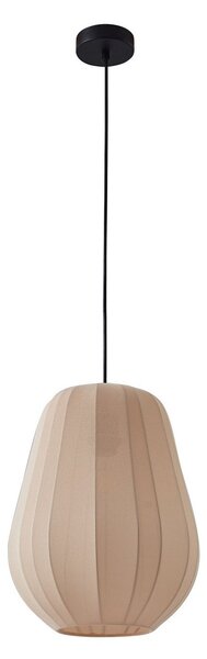 Závesné svietidlá Lindby, Helin, stmievateľné, Béžová, Jedáleň, Tkanina / Textil, Moderný