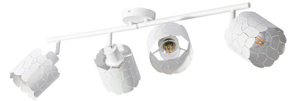 Stropné Lampa Lindby, Aralena, stmievateľné, Biela, Obývacia izba, Kov, Moderný