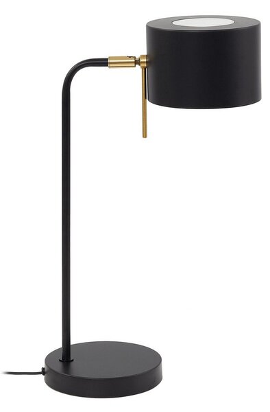 Stolové Lampa Lindby, Kaida, Čierna, Obývacia izba, Kov, Moderný