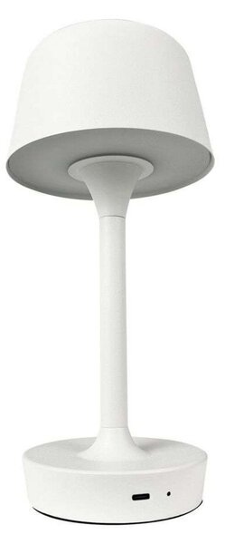 Stolové Lampa Dyberg Larsen, FLOW, stmievateľné, Biela, Obývacia izba, Kov, Škandinávsky