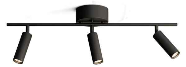 Stropné Lampa Herstal, Čierna, Obývacia izba, Kov