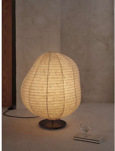 Stojacie Lampa ferm LIVING, Béžová, Obývacia izba, Papier / Kartón