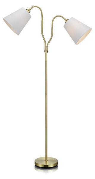 Stojacie Lampa Markslöjd, Zlatá / Mosadz, Obývacia izba, Kov