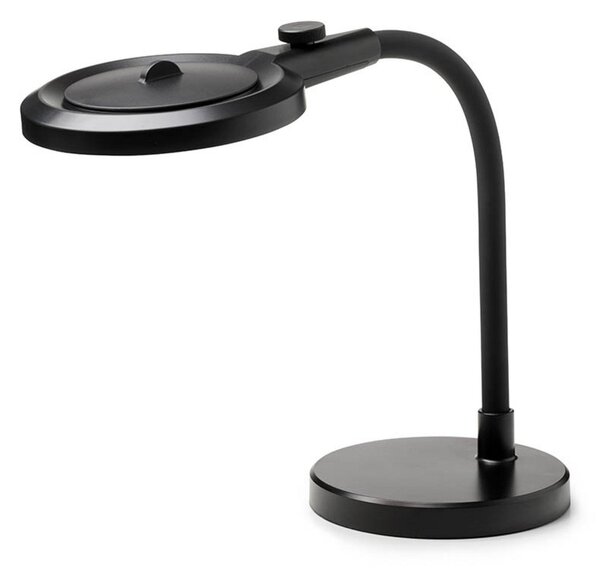 Stolové Lampa Halo Design, Čierna, Pracovňa, Kov
