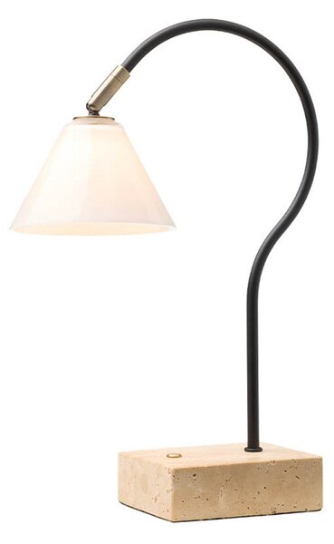 Stolové Lampa Halo Design, Béžová, Obývacia izba, Kov