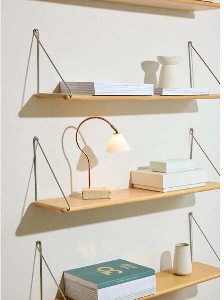 Stolové Lampa Halo Design, Béžová, Obývacia izba, Kov