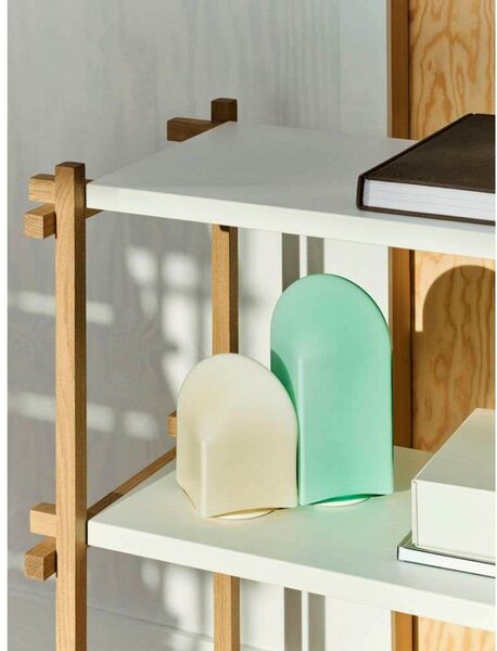 Stolové Lampa HAY, Pudrová, Obývacia izba, Sklo