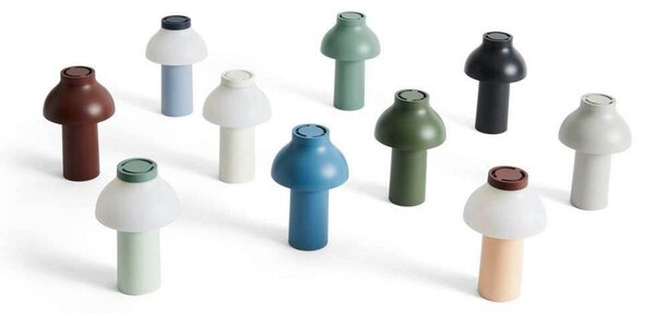 Stolové Lampa HAY, Zelená, Obývacia izba, Plast