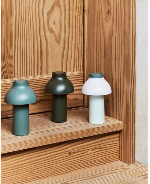 Stolové Lampa HAY, Zelená, Obývacia izba, Plast