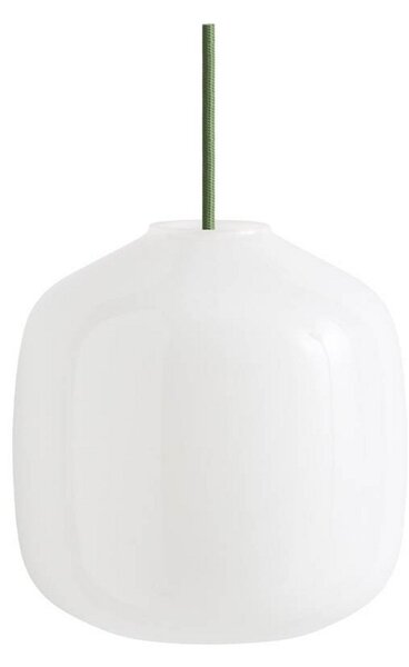 Buoy Glass 200 Závěsná Lampa Opal/Garden Green - Hay