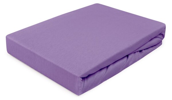 DETSKÉ JERSEY PRESTIERADLO 040 80X160 CM FIALOVÉ