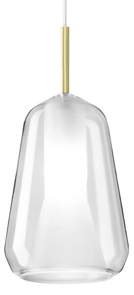 Závesná lampa X-Ray v úzkom kužeľovom tvare číra, Obývacia izba / jedáleň, Sklo, Moderný, Závesné svietidlo