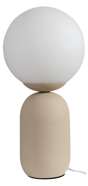 Stolové Lampa Lindby, Lennes, Biela, Obývacia izba, Sklo, Moderný