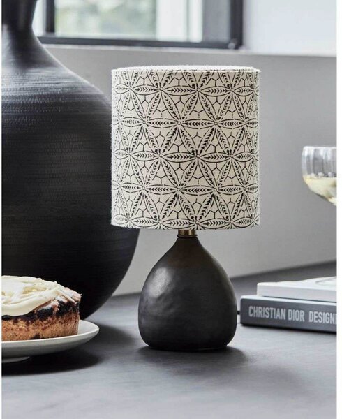 Stolové Lampa House Doctor, Čierna, Obývacia izba, Tkanina / Textil, Vintage
