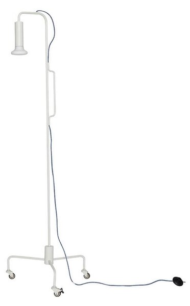 Stojacie Lampa Hübsch, Sivá, Obývacia izba, Kov, Dizajnový