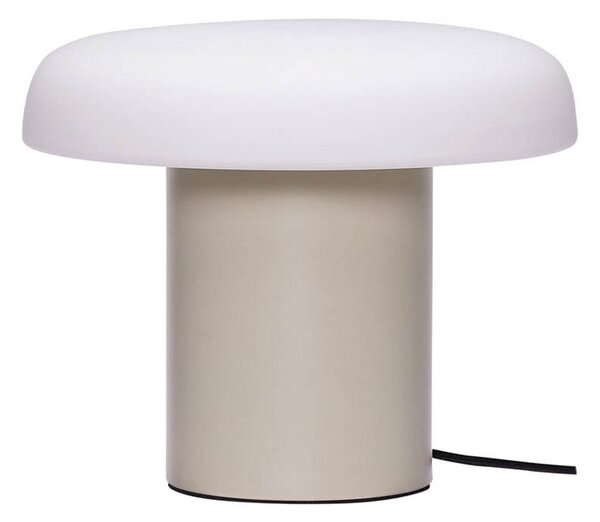 Stolové Lampa Hübsch, Béžová, Obývacia izba, Sklo