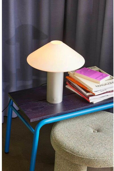 Stolové Lampa Hübsch, Metalická, Obývacia izba, Sklo