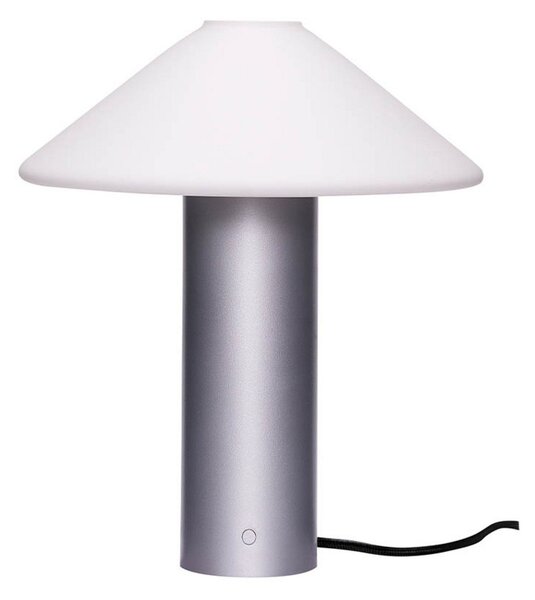 Stolové Lampa Hübsch, Metalická, Obývacia izba, Sklo