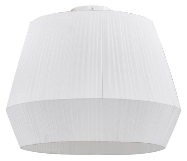 Stropné Lampa Lindby, Vitore, stmievateľné, Biela, Obývacia izba, Tkanina / Textil, Škandinávsky