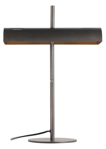 Stolové Lampa Lucande, Nysira, Čierna, Obývacia izba, Kov, Moderný