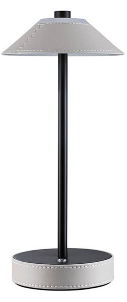 Stolové Lampa Paulmann, stmievateľné, Čierna, Obývacia izba, Kov, Moderný