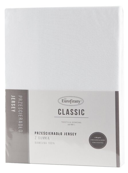 JERSEY PRESTIERADLO JERSEY3 140X200 CM BIELE