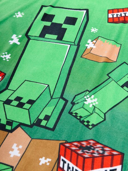 Sinsay - Bavlnený uterák Minecraft - zelená