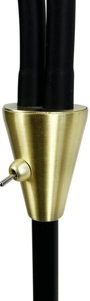 Stojacie Lampa Dyberg Larsen, Čierna, Obývacia izba, Kov
