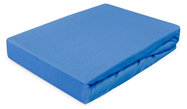 DETSKÉ JERSEY PRESTIERADLO 011 60X120 CM MODRÉ
