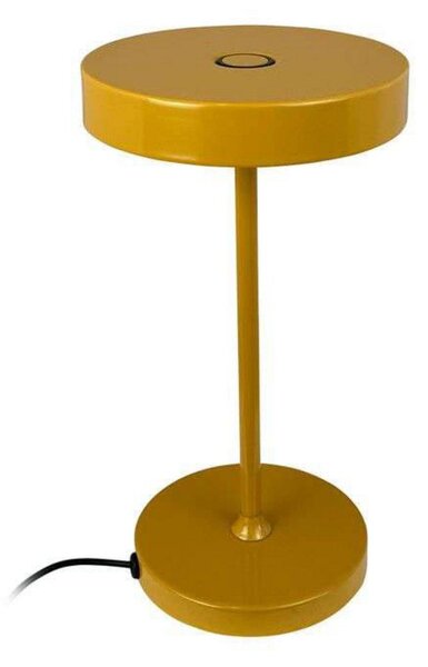 Stolové Lampa Dyberg Larsen, Žltá, Obývacia izba, Kov