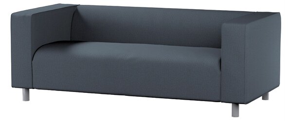 Poťah na sedačku Klippan (pre 2 osoby) farba produktu modrá látka zapletaná