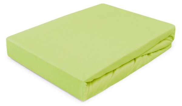 JERSEY PRESTIERADLO 034/210 200X220 CM ZELENÉ